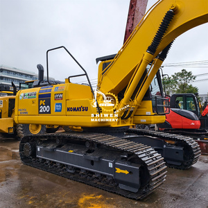 รถขุดไฮดรอลิก Komatsu PC200 มือสองราคาถูก ขายรถขุดตีนตะขาบ 20 ตัน รุ่น PC200 PC200-7 PC200-8 มือสอง - Product Image 2