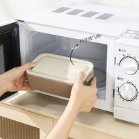 Style japonais portable isolation boîte à lunch récipient alimentaire en acier inoxydable double couche enfants boîte à lunch pour l'école de bureau