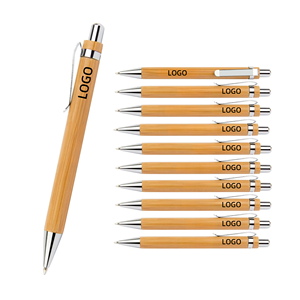 Hot-selling Ecofriendly Bamboo Metal Ballpoint <b>Pen</b> with logo Luxury Rollerball <b>Pen</b> Custom <b>Pen</b> Suitable for Corporate Advertising - Product Image 1