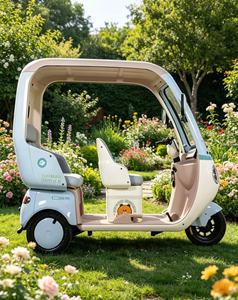 Nouveau Tricycle Électrique 2026 avec Cadre en Acier, Moteur Brushless et Pare-Soleil pour Protection Contre le Soleil et la Pluie, Plus Sûr pour 2-3 Conducteurs, 3 Roues - Product Image 5