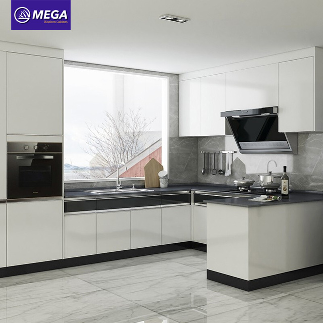 Manufacturer Whole House Customization Modern Built-in Wooden Cabinetry Kitchen Cupboard Set Furniture Modular Kitchen Cabinets