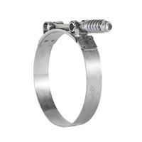 Collier de serrage en T robuste en acier galvanisé inoxydable avec ressort, compatible en pouces pour colliers de serrage de tuyaux – Vente chaude