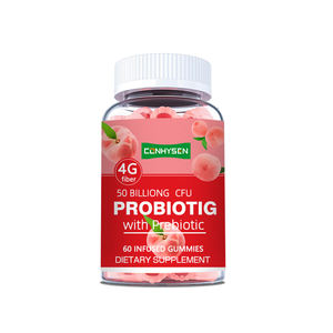 Gommes à mâcher à haute absorption avec vitamine C Les gommes prébiotiques probiotiques pour enfants et adultes améliorent naturellement l'humeur - Product Image 1