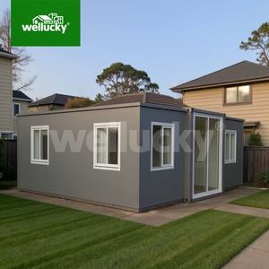 Maison conteneur extensible, structure en acier préfabriquée, maison conteneur modulaire pliable pour logement de grand-mère et logement temporaire - Product Image 2