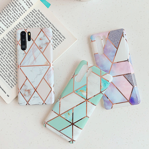 Anti-Choc Galvanoplastie Géométrique IMD <span class=keywords><strong>Marbre</strong></span> Étui Souple Pour <span class=keywords><strong>Huawei</strong></span> P20 <span class=keywords><strong>P30</strong></span> Pro <span class=keywords><strong>Lite</strong></span> Mate 30 Mate 20 pro Mate 30 <span class=keywords><strong>Lite</strong></span> - Product Image 5