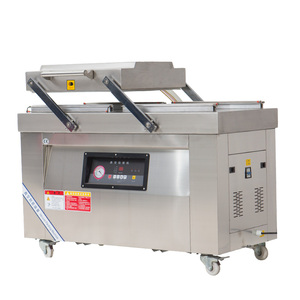 Machine d'emballage sous vide commerciale à double chambre DZ-600/2SB pour la viande, le poisson et les aliments, scelleuse sous vide de haute qualité pour grossistes - Product Image 1
