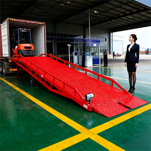 Rampa de patio móvil nivelador de muelle de contenedor de precio razonable para carga - Product Image 2