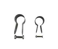 Accessoires pour serres, clip galvanisé, pince pour tubes ronds, connecteurs de tuyaux