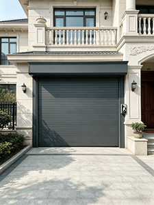 Porte de garage à enroulement en aluminium Lixiang Villa |   Porte à Battant Haute 0,5-1,5 m/s, Design Moderne, Lames Isolées de 100 mm de Large et 24 mm d'Épaisseur - Product Image 6