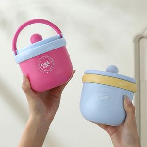 Tasse à lait isotherme portable grande capacité en acier inoxydable 304 avec couvercle et cuillère, idéale pour les étudiants, les employés de bureau, le petit-déjeuner et les flocons d'avoine - Product Image 1