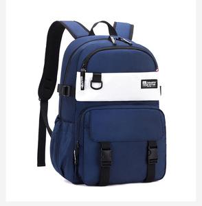 Street Fashion Trendy College Style Laptop <b>Backpack</b> Waterproof Nylon with Air Cushion Belt for Female Students Boys Casual - Product Image 5