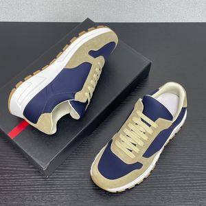 Zapatillas Deportivas Azules Retro Transpirables de Diseño de Marca de Alta Gama para Hombre, Unisex, con Cordones de Alta Calidad, Informales, de Malla Gruesa - Product Image 4