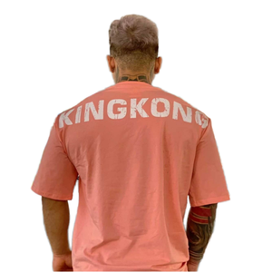 Camiseta de verano para hombre, estilo casual americano, holgada, con estampado, 200g de algodón, transpirable, cuello redondo - Product Image 2