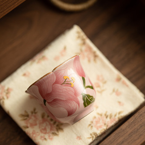 Wholesale Baihe Ru Kiln High-quality Ceramic Travel <b>Mugs</b> Classic Style <b>Reusable</b> Back to School Gongfu Tea Sets - Product Image 5