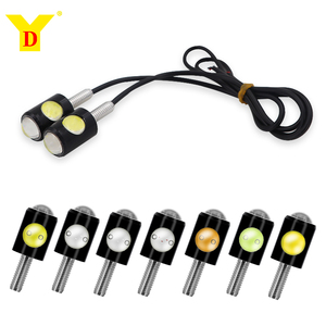 Đèn LED <span class=keywords><strong>DRL</strong></span> mắt đại bàng 7 màu hoàn hảo 12V công suất cao YD <span class=keywords><strong>3W</strong></span> dành cho ô tô, xe máy, đèn chạy ban ngày, đèn hậu - Product Image 1