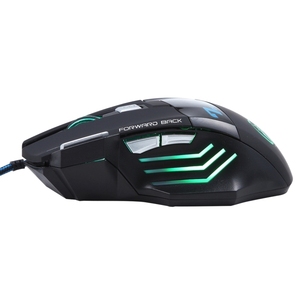 Gaming Wired Mouse Right-Handed 7-Color Backlight 5500 DPI Adjustable USB Optical 7-Button <strong>Pro</strong> Gamer for PC Office Notebook - Product Image 5