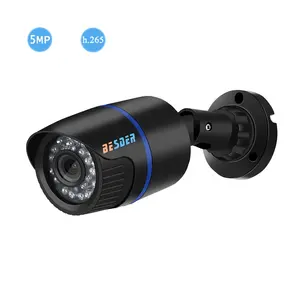 BESDER — caméra de Surveillance IP POE HD 2MP/5MP (IEEE), dispositif de sécurité filaire, avec Vision nocturne infrarouge, 802.3af, application XMeye