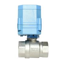 Vanne intelligente de contrôle d'irrigation à 2 voies Lorawan Lora Vanne à bille motorisée sans fil à ouverture/arrêt Structure d'angle de puissance électrique