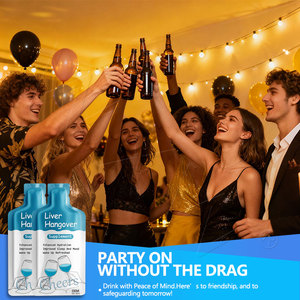 Bebida Oral para el Alivio de la Resaca, Apoyo para la Recuperación Rápida, Metabolismo del Alcohol, Suplemento para el Bienestar, Venta al Por Mayor - Product Image 1