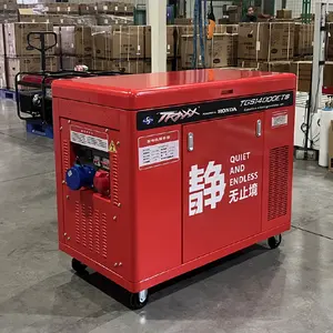 Honda TG14000ETS Super Silent 10kVA 12kVA Gasoline Generator Electric Power With 50/60Hz Petrol Power For Home Use