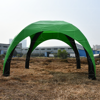 Tente gonflable AirFunPro durable, imperméable, coupe-vent, résistante au soleil, dôme araignée, globe à neige, auvent, publicité gonflable électrique