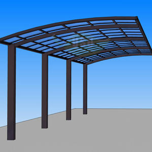 Bon marché <span class=keywords><strong>Garage</strong></span> de jardin personnalisé avec abri d'auto double en aluminium - Product Image 1
