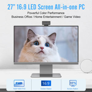 Aio Ordinateur de bureau tout en un Pc 23.8 pouces Ordinateur de bureau tout en un <span class=keywords><strong>I3</strong></span> <span class=keywords><strong>I5</strong></span> I7 Ssd 4K PC de bureau tout en un 23.8 pouces - Product Image 2