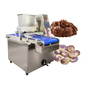 Multi Function Table Top Muffin Macron Making Machine, Small Electric Production Line Biscuit Cake Maker Making Machine