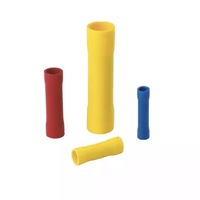 Cosses de câbles isolées BV, connecteurs à sertir en cuivre, certifiés RoHS CE, A.W.G 2-22, accessoires de câblage, kit de jonction de câbles