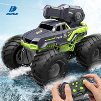 Voiture télécommandée amphibie tout-terrain 2.4GHz avec auto-amorçage Puming Shooting Water 4WD All Terrain Waterproof RC Car for Kids