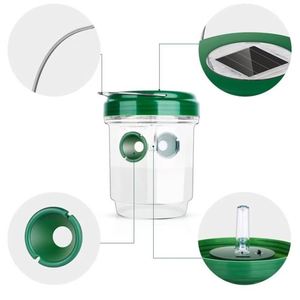 Trampa para Avispas Cilíndrica de Plástico, de Tres Colores, de Diseño Científico, Alimentada por Energía Solar, para Áreas Rurales, Venta al Por Mayor - Product Image 3