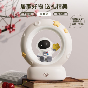 Lámpara de Noche Infantil con Forma de Estrellas y Luna, Luz LED Cálida Blanca USB, Control Táctil, Luz Ambiental para Mesa de Noche - Product Image 3