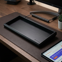 Clavier mécanique de luxe pour kit de boîtier de fraisage de précision personnalisé en aluminium usiné CNC, disposition 60/65/75%