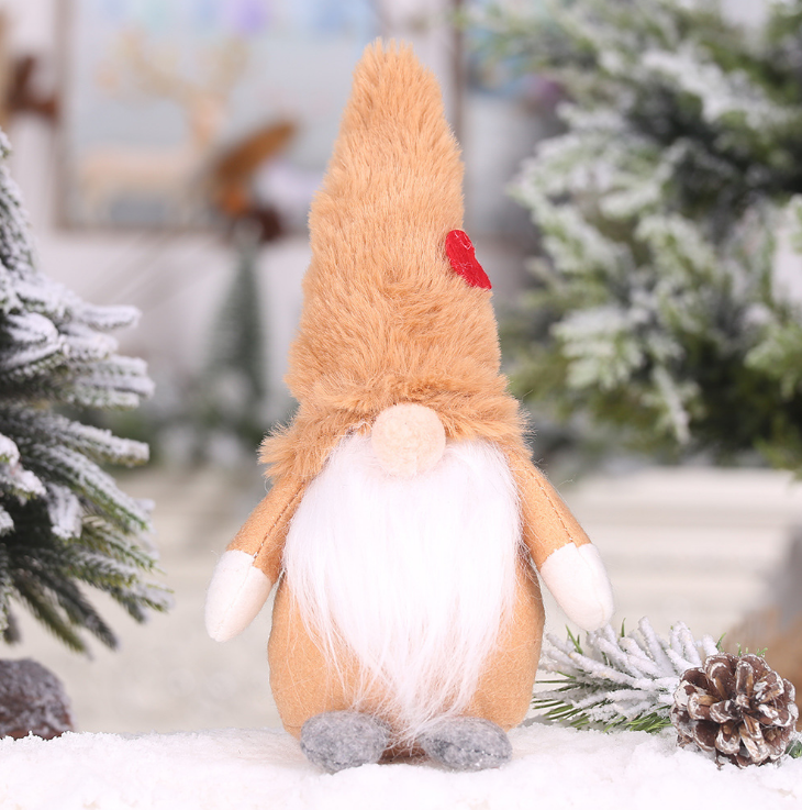 スウェーデンのぬいぐるみサンタ人形Gnomeスカンジナビアトンテ