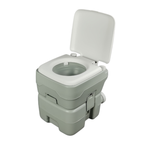 Toilette portable avec <span class=keywords><strong>pompe</strong></span> à piston et chasse d'<span class=keywords><strong>eau</strong></span> en T pour <span class=keywords><strong>camping</strong></span>-<span class=keywords><strong>car</strong></span> et bateau - Product Image 1
