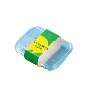 Étiquette personnalisée imprimée enroulable pour bande de papier, emballage de fruits et légumes pour supermarché, manchon en papier et autocollant d'étiquette - Product Image 4