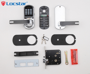 Locstar điện tử serrure intelligente <span class=keywords><strong>Z</strong></span> <span class=keywords><strong>wave</strong></span> Bàn phím khóa Nhà Kỹ thuật số mật khẩu chìa khóa thông minh zwave cửa trước ổ khóa - Product Image 6