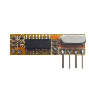 โมดูลรับสัญญาณไร้สาย RF 433mhz สำหรับการเรียนรู้โค้ด พร้อมชิป Syn470 รุ่น AGRXB12 - Product Image 1