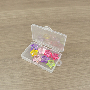 Transparent <b>Plastic</b> Storage <b>Box</b> Rectangle With Lid For Electronics Jewelry Sample <b>Display</b> 8x5.1x1.5cm - Product Image 3
