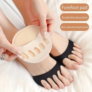 High Heel Forefoot Pads <b>Soft</b> Metatarsal Support Non-Slip Anti-Blister Comfortable Insoles for Women - Product Image 1