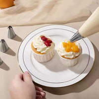 Manchons de pâtisserie jetables sac étanche pour confiserie accessoires de gâteau décorations de cuisson seringue de poche outil de glaçage