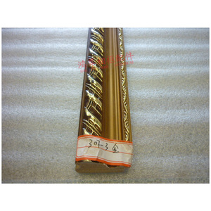 Moldura decorativa de yeso dorado 307-3 para marco de 47x22 mm, diseño tradicional, venta al por mayor de fábrica - Product Image 2