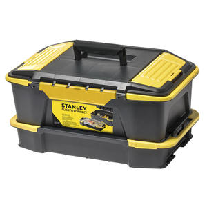 Caja de Herramientas Stanley Click N Connect de 300 mm de Profundidad, Apilable, con Cierre de Plástico - Product Image 1