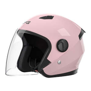 Casco de Motocicleta con Certificación 3C, Estilo Medio Casco, para Bicicleta Eléctrica y Scooter, con Visera, Casco Moderno para Hombres y Mujeres - Product Image 6
