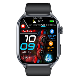 <span class=keywords><strong>Montre</strong></span> connectée étanche IP68 ET572, moniteur de sommeil 24h/24, moniteur de température corporelle, tracker de fitness, <span class=keywords><strong>montre</strong></span> connectée sportive pour hommes et femmes - Product Image 2