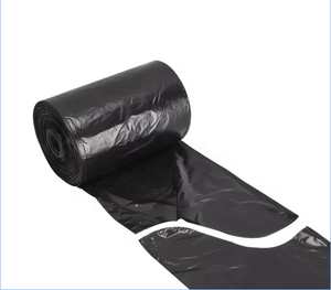 Sac à ordures avec cordon de serrage pièces pour sacs blancs salle de bain panier à ordures en plastique pour salles de bain maison bureaux et chambres - Product Image 3