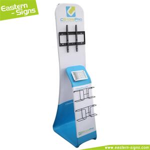 Mostra pubblicitaria in tessuto di alluminio pieghevole portatile nuovo modello di <span class=keywords><strong>moda</strong></span> tv stand per display kendama espositore - Product Image 3