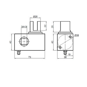 Système de tension de bâche latérale pour camion remorque avec connexion carrée gauche/droite - Product Image 4