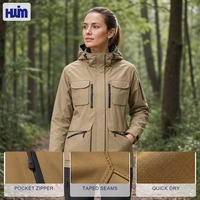 Veste de ski blanche HWM, isolée, thermique, avec capuche amovible, chaude, pour l'hiver, femmes et hommes