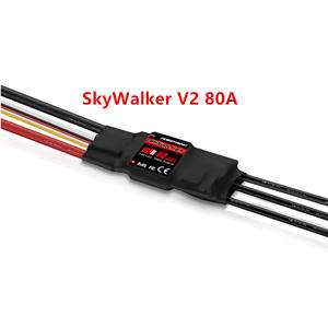 <span class=keywords><strong>Hobbywing</strong></span> <span class=keywords><strong>SkyWalker</strong></span> V2 40A <span class=keywords><strong>50A</strong></span> 3-4S / 60A 80A 100A V2 3-6S LiPo 5V BEC ESC 96MHz 32-bit ARMMO pour Drone Accessoires - Product Image 4